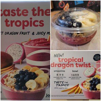 New Tropical Dragon Twist Bowl on 6/6/23