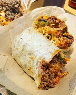 Chorizo burrito