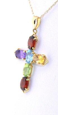 This was the original from their inventory, with topaz and 2 garnets