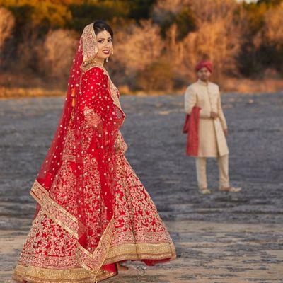 Traditional Bengali look.