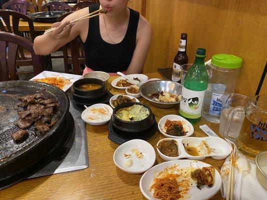 Kalbi, this was the 6th serving