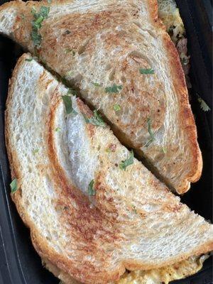 Sliced Bread Omelet