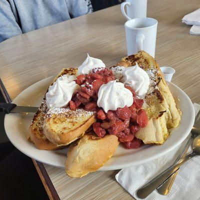 Strawberry French toast