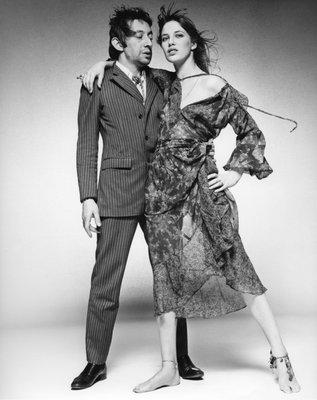 Terry O'Neill, "Serge Gainsbourg and Jane Birkin", photograph.