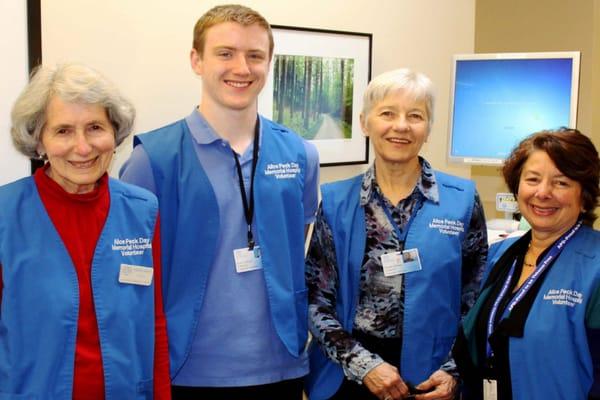 APD Volunteers help make the patient experience personal! (603) 448-7456.