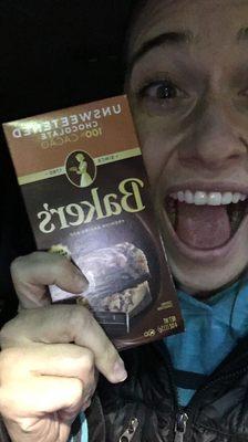 Found some baking chocolate that is 100% cacao!