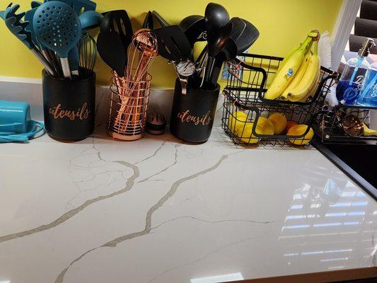 New quartz countertops from Tysons Granite