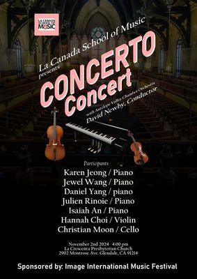 2024 Concerto Concert 
November 2, 2024 4:00pm