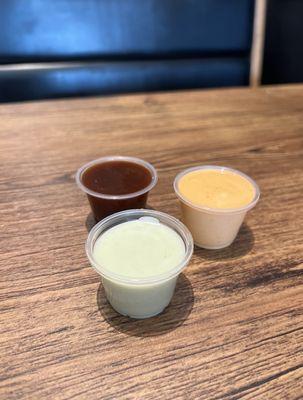 self serve sauces