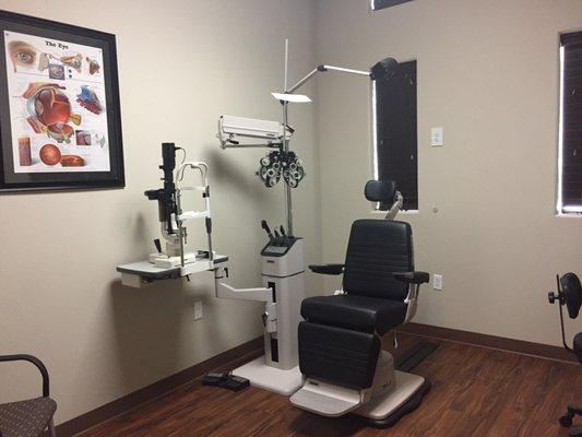 Large welcoming exam rooms