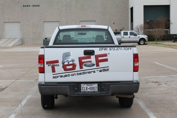 TOFF Sprayed-On Bedliners Truck