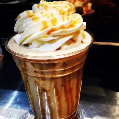 Our top selling drink CARAMEL FRAPPE