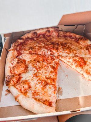 Amazing NY style cheese pizza