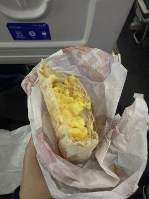 Breakfast burrito