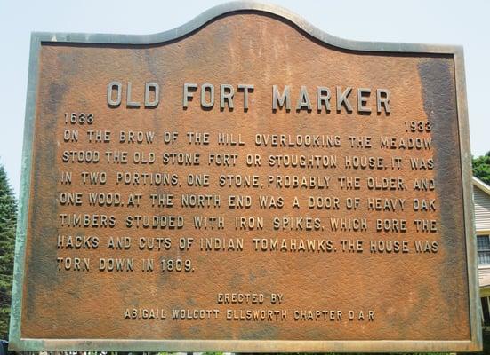 Old Fort Marker