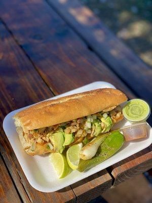 Chicken torta