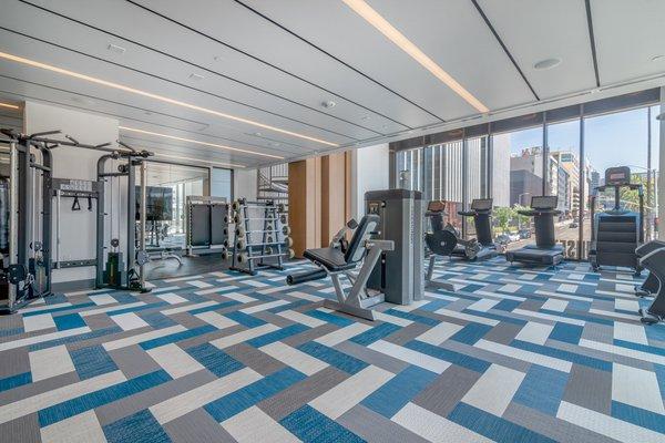 Community fitness center with state of the art equipment.