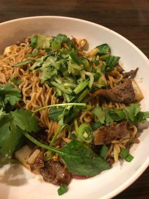 Spicy Korean Beef Noodles