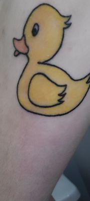 Duck Forearm Tattoo