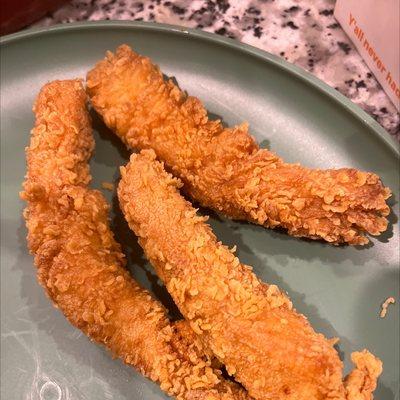 Please do better!! This chicken strip meal isn't worth $9