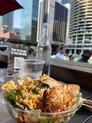 Street Corn Salad with Chicken