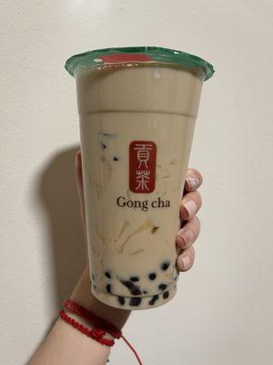 Earl Grey Milk Tea with 3J (Pearl, Pudding, Herbal Jelly)