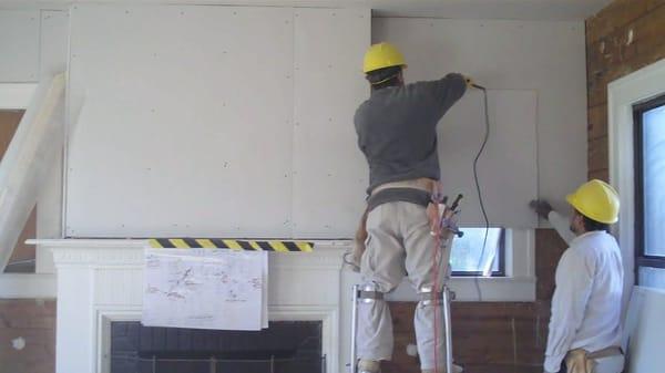 drywall installation - rehab'ing property our specialty