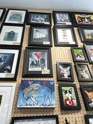 Art for sale by local artists