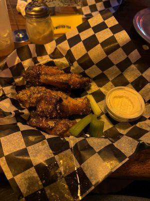 Order of 5 Parmesan garlic wings