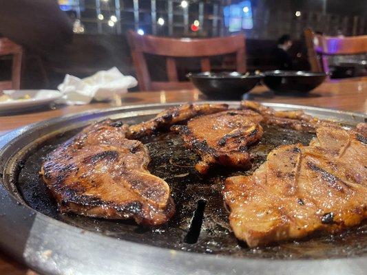 Galbi iron plate