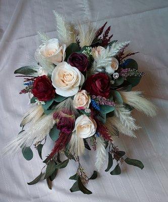 Brides cascade bouquet