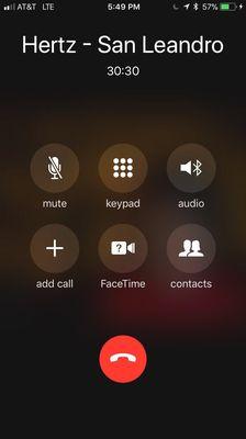 If you call and they put you on hold, expect this to happen.