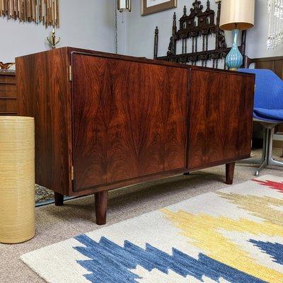 Danish Modern rosewood credenza by Poul Hundevad