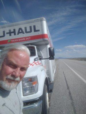 Bo driving a load to somewhere in USA!