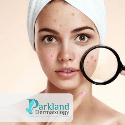 Suffering from acne? Parkland Dermatology can help!