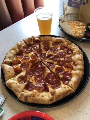 LargeStuffed Crust Pepperoni & Cheese Bread