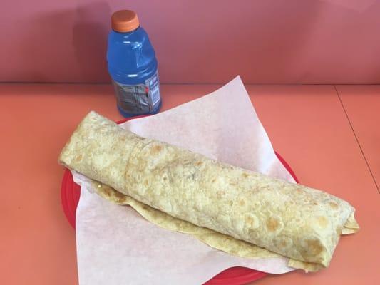 The Monster California Burrito (Triple Wrap)