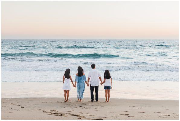 Family beach session