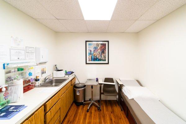 One of our exam rooms