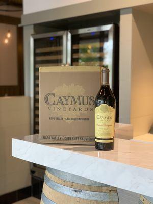 Caymus Cabernet - 1 Liter. Buy a case to go!