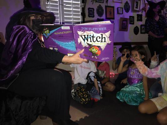 The Miami Springs Woman's Club:  Witches Of Westward (WOW) 2021. Storytime with the Witches   @WitchesOfWestward