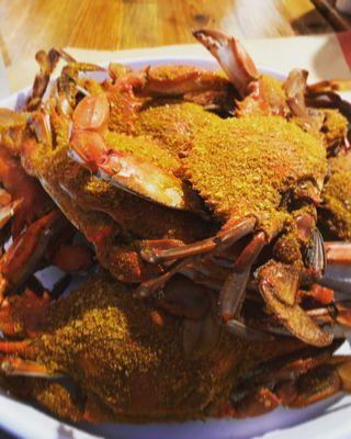 Blue crabs