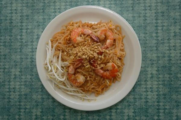 Shrimp Pad Thai (choose your meat or vegetarian