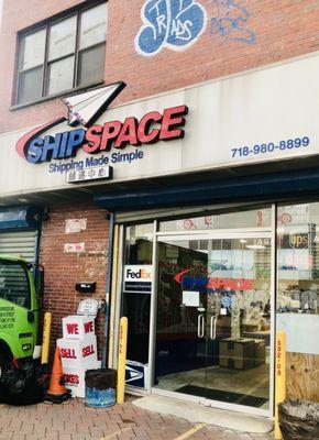 Storefront of Shipspace