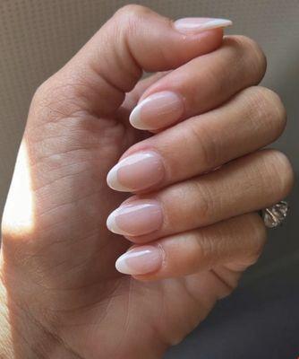 Flawless French manicure