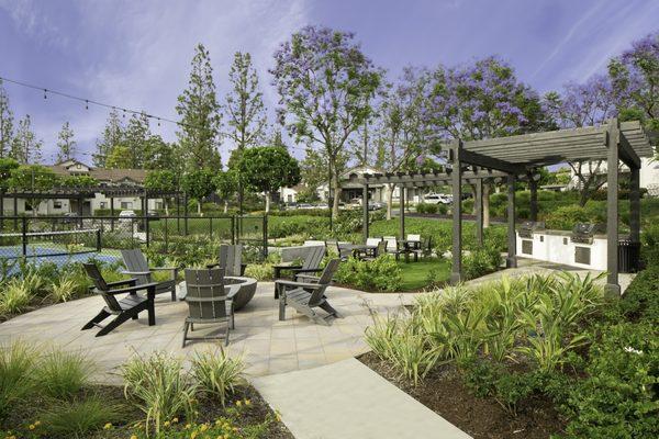 Picnic Area and Fire Pit Seating