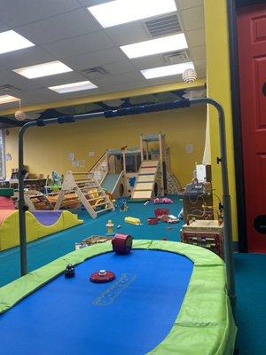 Play area for kids 6 and under