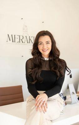 Ali is the founder of Meraki Aesthetics and Company. She is a board-certified nurse practitioner and advanced aesthetic injector.