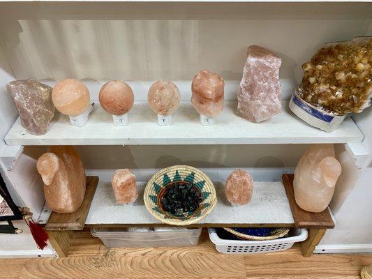 Himalayan salt night lamps