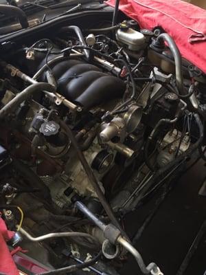 2006 Chevy Corvette LS3 twin turbo motor swap